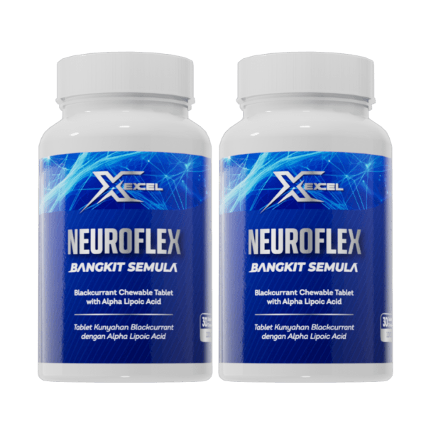 2 Botol - Neuroflex + PERCUMA Mini Sawdaflex